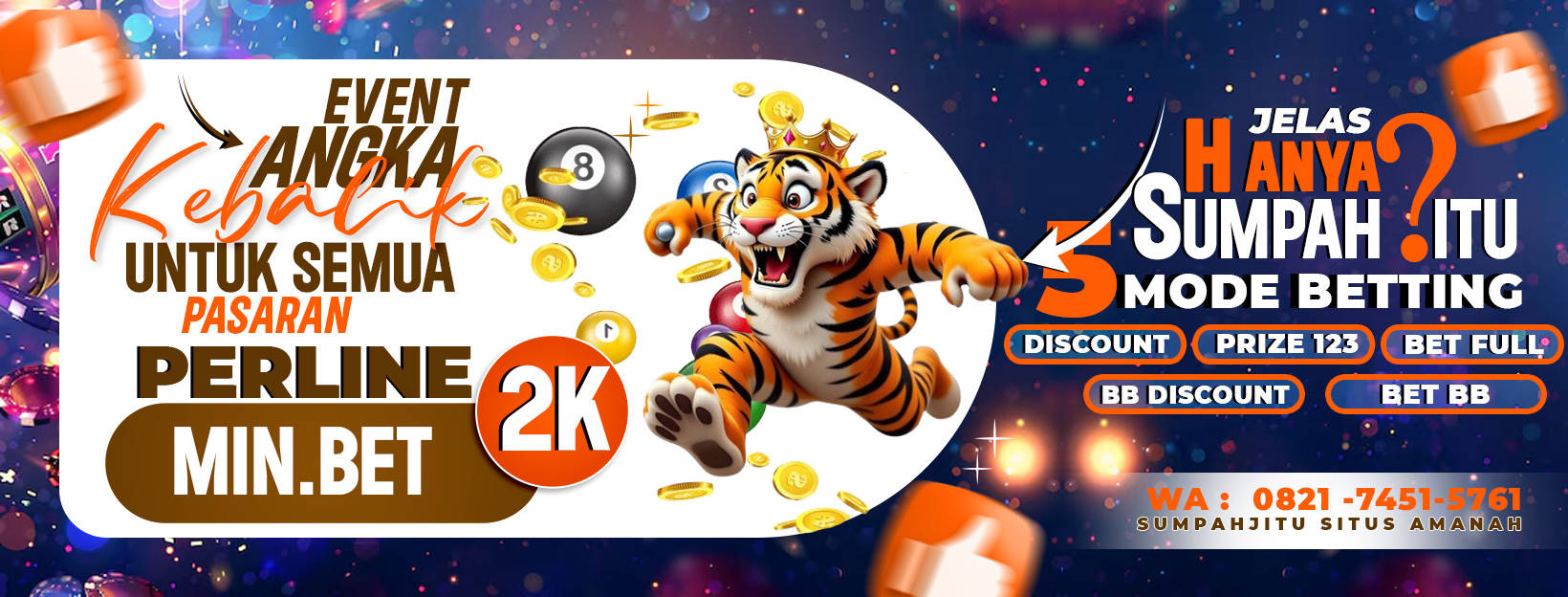 EVENT TOGEL BONUS ( ANGKA TERBALIK )